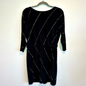 White House Black Market (WHBM) party/cocktail dress, black, size S